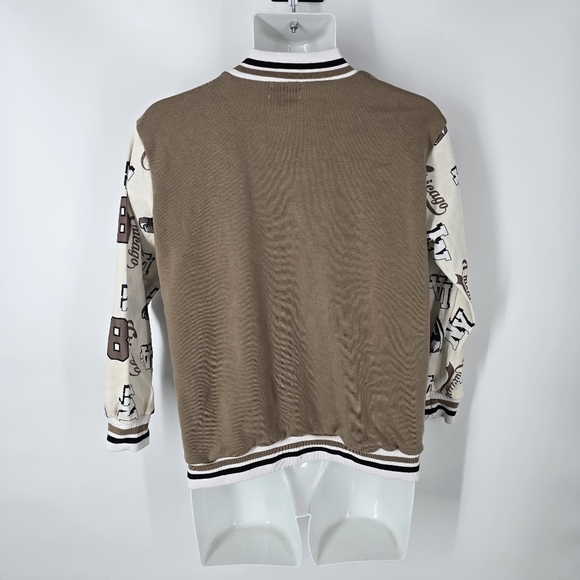 CP Dry Goods GOAT Men Basketball Bomber Varsity Jacket Size 18 (L/XL) - Picture 4 of 4